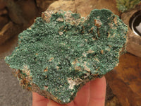 Natural Micro Botryoidal Crystalline Malachite Specimens  x 4 From Tenke Fungurume, Congo - TopRock