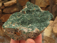 Natural Micro Botryoidal Crystalline Malachite Specimens  x 4 From Tenke Fungurume, Congo - TopRock