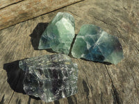 Natural Watermelon Fluorite Cobbed Specimens x 24 From Uis, Namibia - TopRock