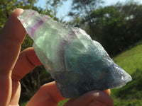 Natural Watermelon Fluorite Cobbed Specimens x 24 From Uis, Namibia - TopRock