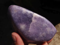 Polished Purple Lepidolite Free Forms  x 3 From Zimbabwe - Toprock Gemstones and Minerals 