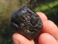 Natural Double Terminated Alluvial Black Tourmaline Crystals  x 70 From Zimbabwe - TopRock