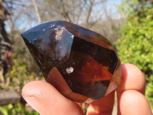 Polished Mixed Smokey Quartz Points x 20 From Madagascar