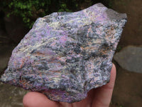 Natural Stichtite & Serpentine Standing Free Forms With Silky Purple Threads  x 6 From Boekenhouthoek, South Africa - TopRock