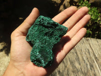 Natural Chatoyant Silky Malachite Specimens  x 6 From Kasompe, Congo - TopRock