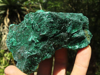 Natural Chatoyant Silky Malachite Specimens  x 6 From Kasompe, Congo - TopRock