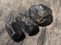 Natural Rough Alluvial Black Tourmaline Schorl Specimens  x 2 Kg Lot From Zimbabwe - TopRock