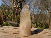 Polished Large Smokey Quartz Crystals x 4 From Angola