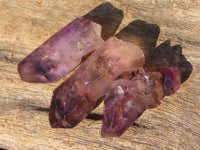 Natural Window Amethyst Crystals  x 70 From Chiredzi, Zimbabwe