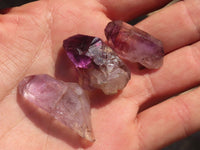 Natural Window Amethyst Crystals  x 70 From Chiredzi, Zimbabwe