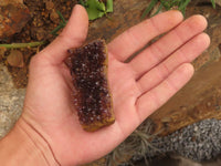 Natural Dark "Amethystos" Amethyst Clusters  x 24 From Kwaggafontein, South Africa - TopRock