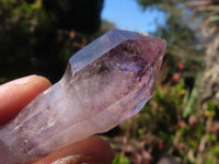 Natural Smokey Amethyst Crystals  x 12 From Chiredzi, Zimbabwe