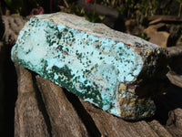 Natural Drusy Chrysocolla & Malachite Dolomite Specimens x 6 From Likasi, Congo