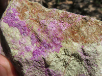 Natural Rough Stichtite & Serpentine Specimens  x 12 From Barberton, South Africa - TopRock