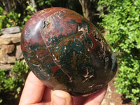 Polished Red Jasper Standing Free Forms  x 3 From Madagascar - Toprock Gemstones and Minerals 