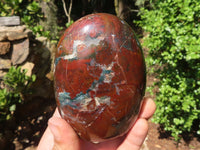 Polished Red Jasper Standing Free Forms  x 3 From Madagascar - Toprock Gemstones and Minerals 