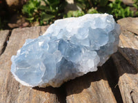 Natural Blue Celestite Crystal Specimens  x 5 From Sakoany, Madagascar - Toprock Gemstones and Minerals 