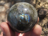 Polished Labradorite Spheres With Nice Subtle Flash x 6 From Tulear, Madagascar - TopRock