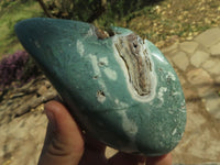 Polished XXL XX Rare Chrome Chrysoprase Free Forms  x 2 From Zimbabwe - TopRock