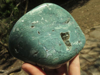 Polished XXL XX Rare Chrome Chrysoprase Free Forms  x 2 From Zimbabwe - TopRock