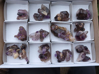 Natural Conglomerate Amethyst Clusters (Man Made) x 19 From Zimbabwe - TopRock