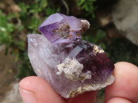 Natural Conglomerate Amethyst Clusters (Man Made) x 19 From Zimbabwe - TopRock