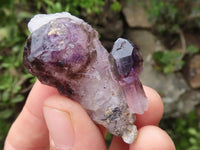 Natural Conglomerate Amethyst Clusters (Man Made) x 19 From Zimbabwe - TopRock