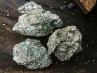 Natural Green Emerald In Matrix Specimens  x 12 From Sandawana, Zimbabwe - TopRock