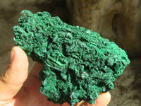 Natural Botryoidal Silky Malachite Specimens  x 2 From Kasompe, Congo - Toprock Gemstones and Minerals 