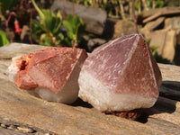 Natural Smokey Hematoid Quartz Crystals  x 35 From Ambositra, Madagascar