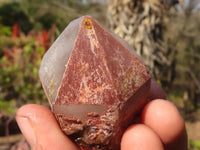 Natural Smokey Hematoid Quartz Crystals  x 35 From Ambositra, Madagascar