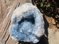 Natural Blue Celestite Geode Specimen x 1 From Sakoany, Madagascar