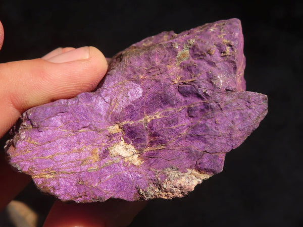 Natural Metallic Purpurite Cobbed Specimens  x 12 From Erongo, Namibia - Toprock Gemstones and Minerals 