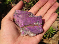 Natural Metallic Purpurite Cobbed Specimens  x 12 From Erongo, Namibia - Toprock Gemstones and Minerals 