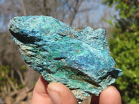 Natural Rough Shattuckite Cobbed Specimens x 12 From Namibia