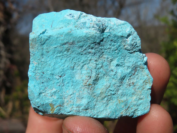 Natural Rough Shattuckite Cobbed Specimens x 12 From Namibia