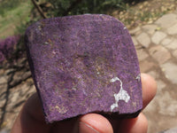 Natural Rough Purpurite Cobbed Specimens  x 12 From Namibia - TopRock