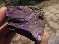 Natural Rough Purpurite Cobbed Specimens  x 12 From Namibia - TopRock