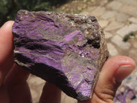 Natural Rough Purpurite Cobbed Specimens  x 12 From Namibia - TopRock