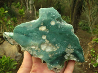 Polished One Side Polished Emerald Mtorolite Plates  x 2 From Mutorashanga, Zimbabwe - Toprock Gemstones and Minerals 