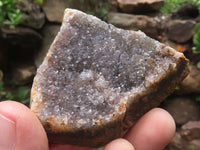 Natural Amethyst In Basalt Geode Specimens  x 12 From Zululand, South Africa - TopRock