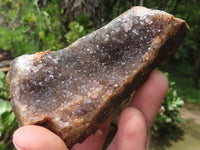 Natural Amethyst In Basalt Geode Specimens  x 12 From Zululand, South Africa - TopRock