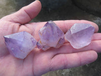 Natural Smokey Amethyst Crystals  x 26 From Ambatondrazaka, Madagascar - TopRock