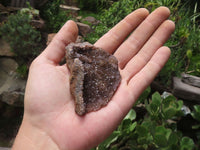 Natural Amethyst In Basalt Geode Specimens  x 12 From Zululand, South Africa - TopRock