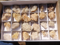 Natural Small Clear Quartz Clusters  x 24 From Madagascar