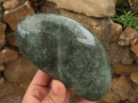 Polished Emerald Fuchsite Quartz Standing Free Forms  x 2 From Madagascar - TopRock