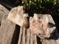 Natural Small Clear Quartz Clusters  x 24 From Madagascar