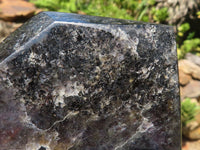 Polished Rare Iolite / Water Sapphire Points  x 2 From Northern Cape, South Africa - Toprock Gemstones and Minerals 