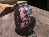 Polished One Side Polished Rhodonite Free Forms  x 4 From Madagascar - TopRock