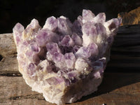 Natural Sugar Amethyst Cluster x 1 From Zambia